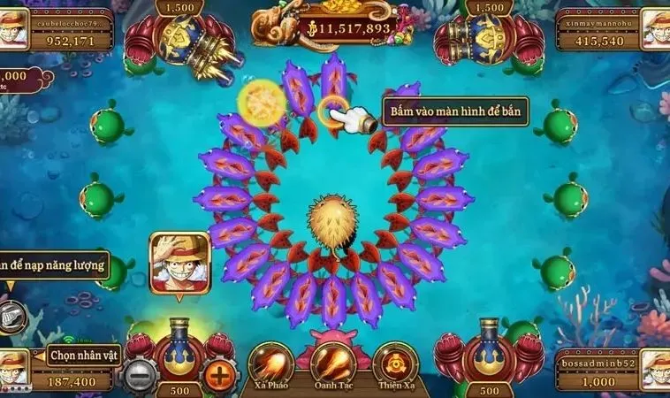 Bí Quyết Chinh Phục Bắn Cá Đại Hải Trình Vin777 Và Trở Thành Vua Biển 2 Hệ thống vũ khí trong game Bắn Cá Đại Hải Trình Vin777