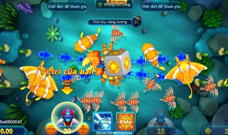 Chinh Phục Bắn Cá Vua Hải Tặc Vin777 Rinh Về Kho Báu Cực Khủng 2 Giao diện chơi Bắn Cá Vua Hải Tặc Vin777