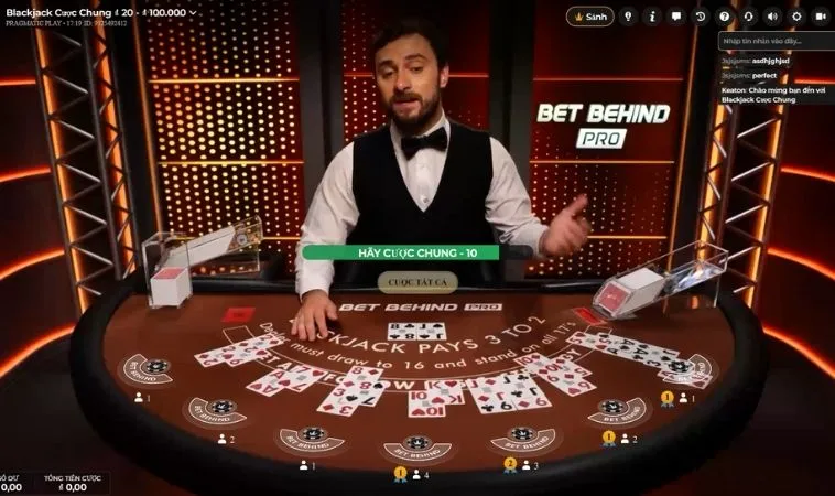 Đánh Bại Nhà Cái Blackjack Vin777 Với Chiến Thuật Đỉnh Cao 2 Giao diện chơi Blackjack Vin777