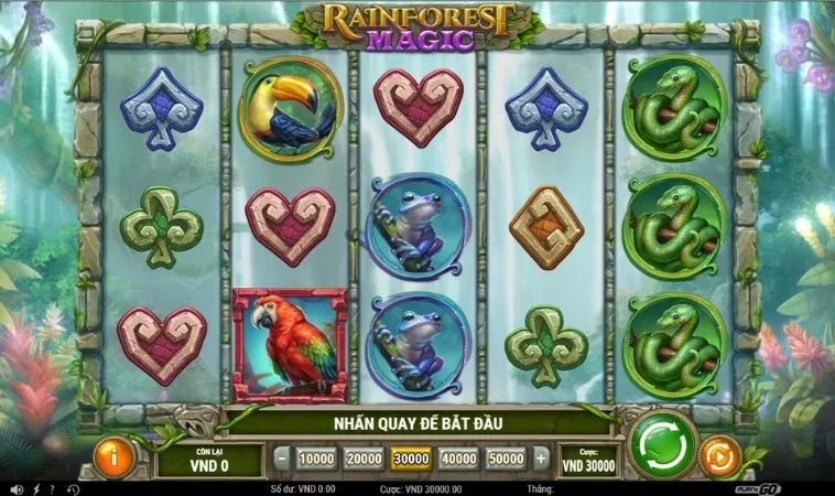 Săn Thưởng Cùng Nổ Hũ Rừng Xanh Vin777 Khám Phá Kho Báu Bí Ẩn 2 Giao diện chơi Nổ Hũ Rừng Xanh Vin777